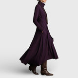 Marija | Ljubičasta asimetrična maxi haljina