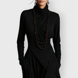 Marija | Ljubičasta asimetrična maxi haljina