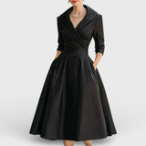 Lina – Satenska Midi Haljina