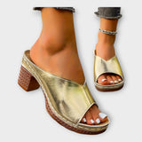 Sandale s debelim potplatom i otvorenom petom