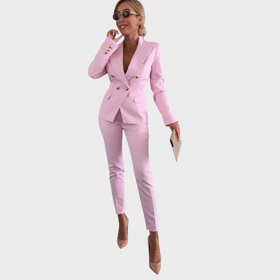 Božena - Dvoredno odijelo sa strukiranim krojem