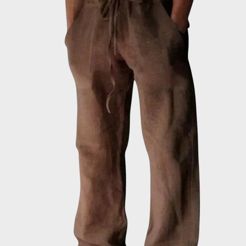 Brian - Opuštene hlače s čičakom