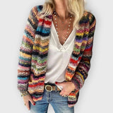 Višebojni i Udobni Pleteni Prsluk