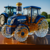 Klasična boca viskija u obliku traktora New Holland T7