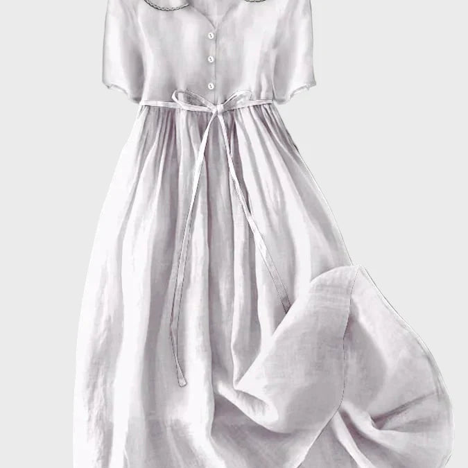 Klasična Haljina na Kopčanje