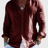 Dennis - Casual košulja od lanene tkanine za muškarce