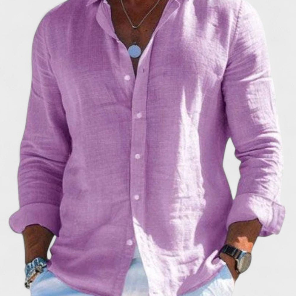 Dennis - Casual košulja od lanene tkanine za muškarce