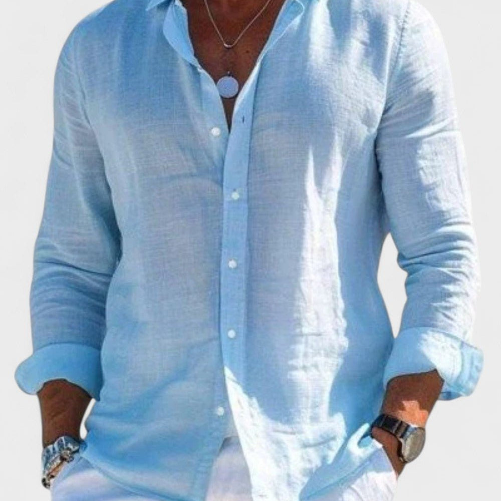 Dennis - Casual košulja od lanene tkanine za muškarce