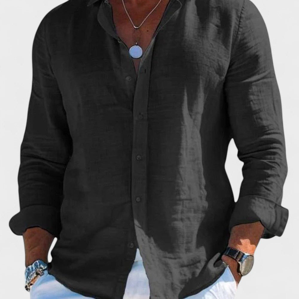 Dennis - Casual košulja od lanene tkanine za muškarce