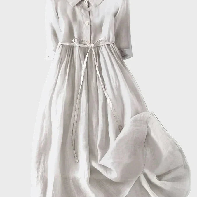 Haljina s Elegantnim Ovratnikom