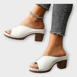 Sandale s debelim potplatom i otvorenom petom