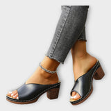 Sandale s debelim potplatom i otvorenom petom