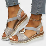 Rimske sandale s pletenjem