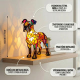 Bokser - Lampa u vitražu