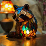 Rakun - Lampa u vitražima