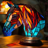 Konj - Lampa u vitražima