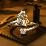 Mirabella Moda | Prsten s zagrljajem za pse