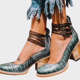 Yasemin | Visoke potpetice s kopčom