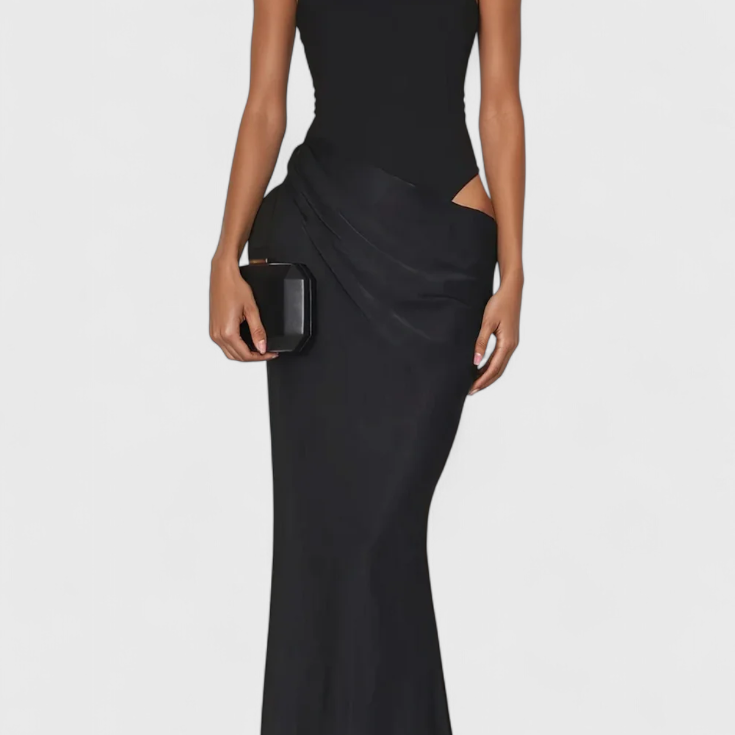 Leona Maxi Haljina s Tank Top Stilom i Izduženom Siluetom