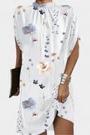 Bijela s cvjetnim uzorkom