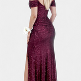 Renata Haljina Sirena bez naramenica s šljokicama