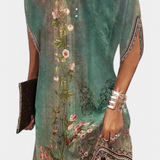 Ena Midi Haljina Bez Vremenskog Okvira s Okruglim Izrezom