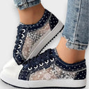 Tamno plava - Bijela